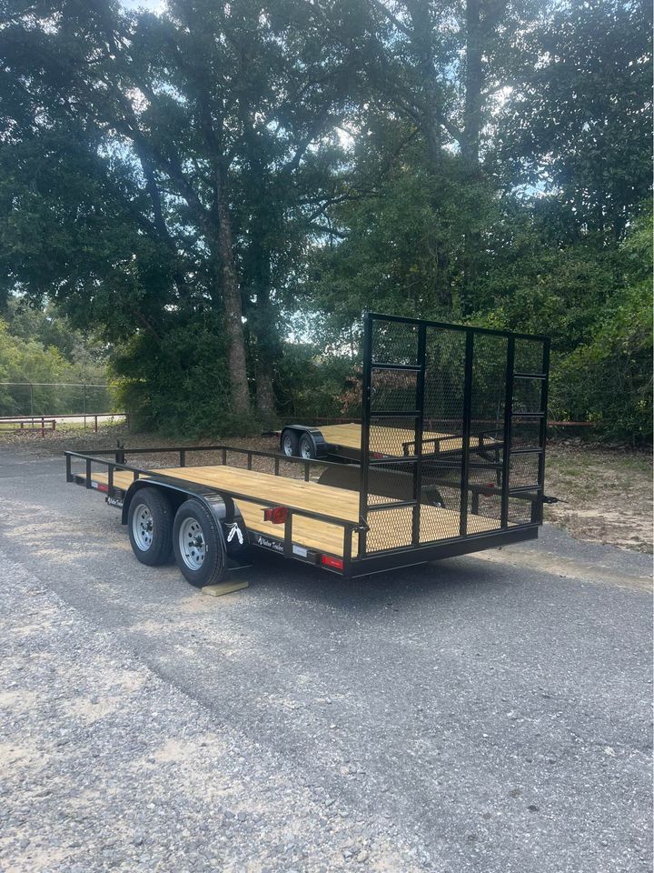 83 X 16 ECO TANDEM UTILITY TRAILER W/ 5FT. GATE