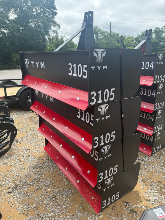 5FT. IRON CRAFT 3105 BOX BLADE W/ SHANKS