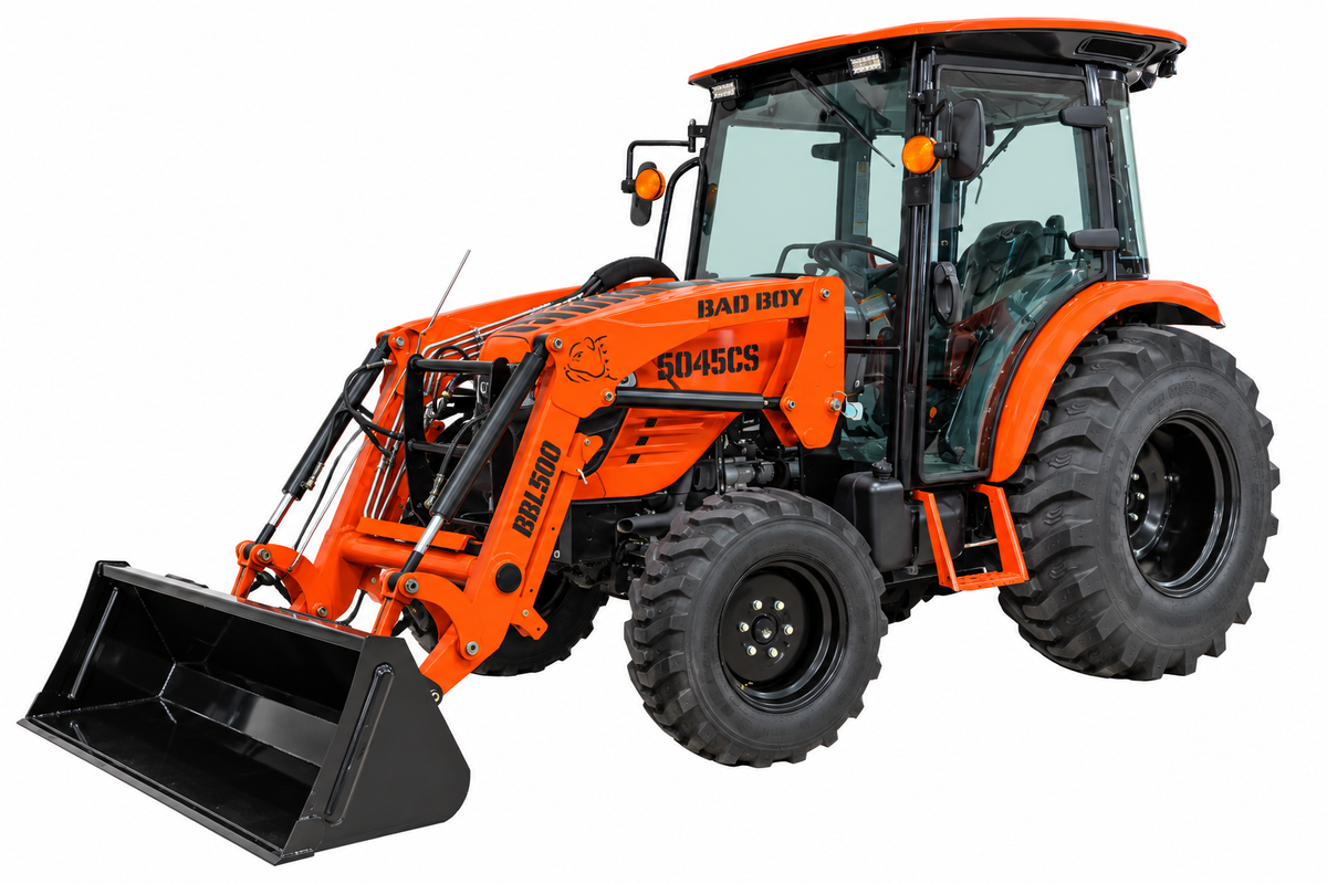 NEW 2026 BAD BOY 5045CS TRACTOR CAB AND AIR (48 HP)