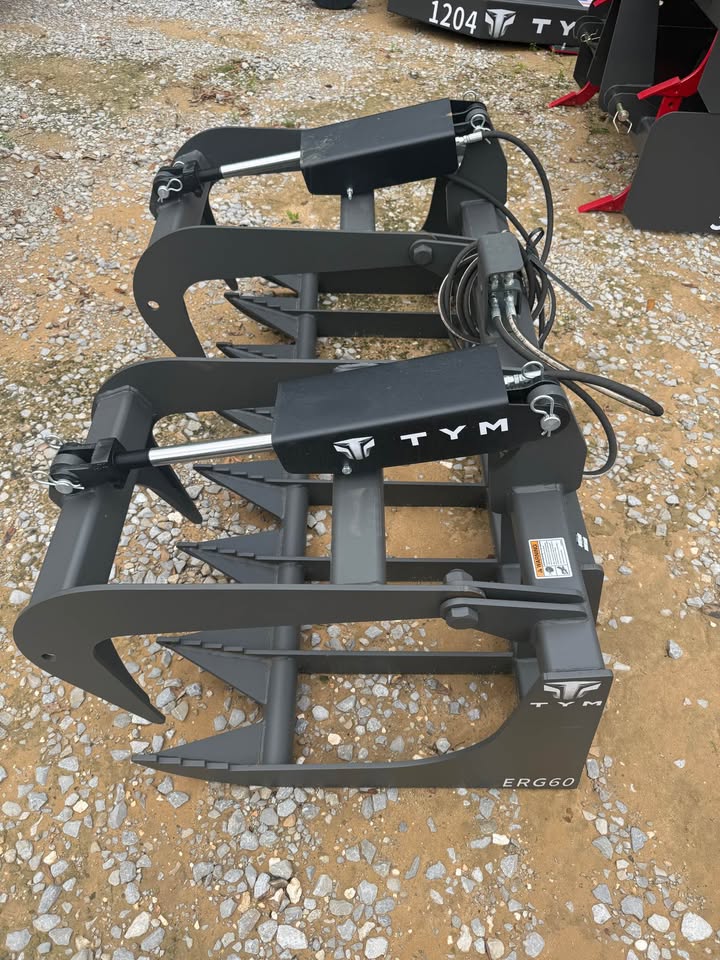 60” DUAL CYLINDER ROOT GRAPPLE