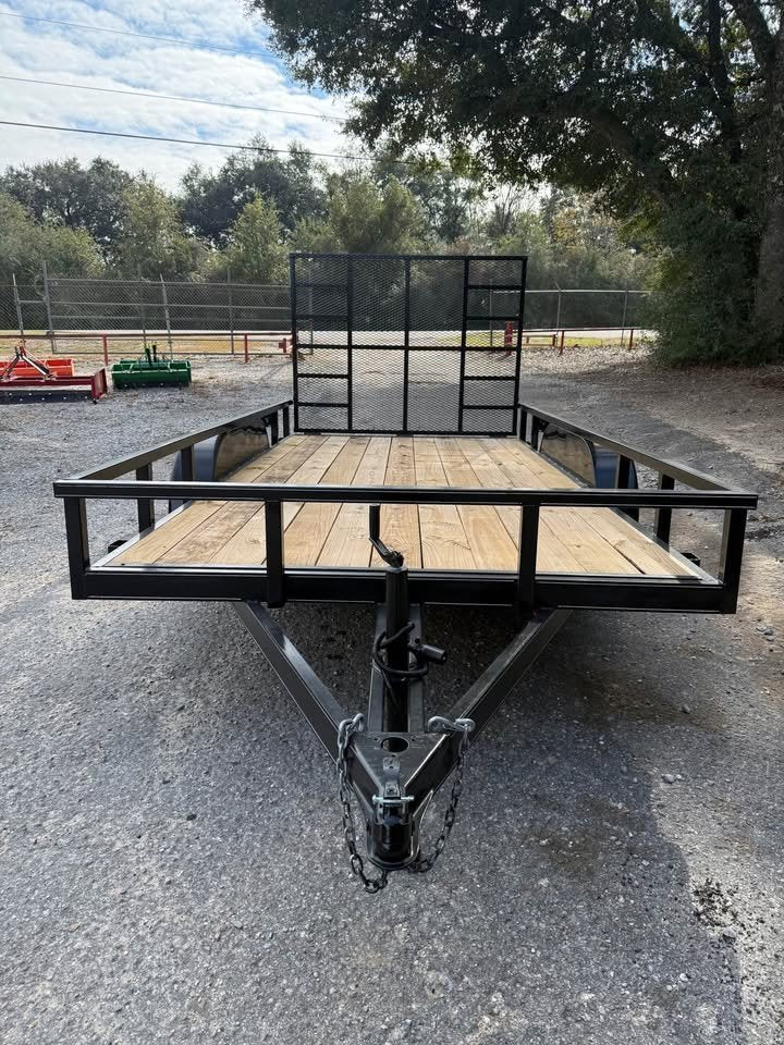 83 X 14 TUBE TOP TANDEM UTILITY W / 5FT. HD GATE