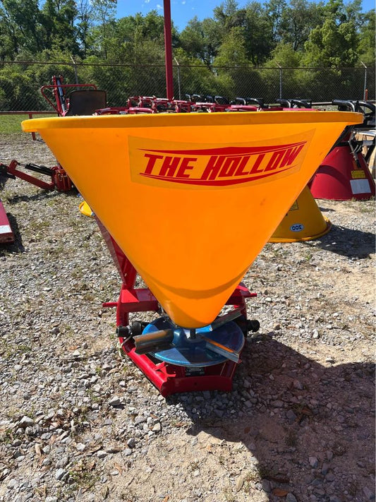 NEW THE HOLLOW POLY FERTIZER SPREADER WITH STAINLESS STEEL SPINNER