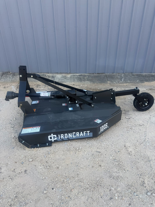 5FT. IRON CRAFT TYM ROTARY CUTTER (SHEAR BOLT)