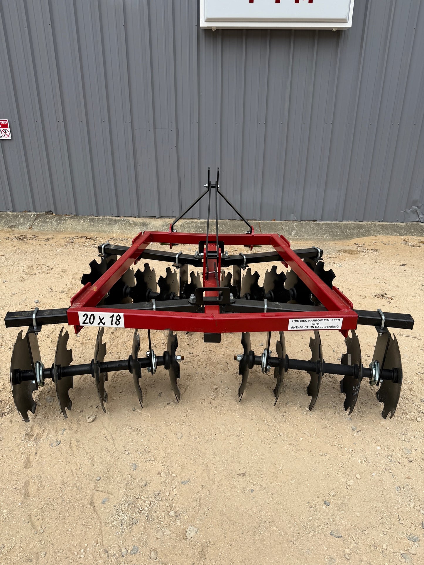 6.5 FT. ATLAS 400 SERIES DISC HARROW SEALED BEARINGS